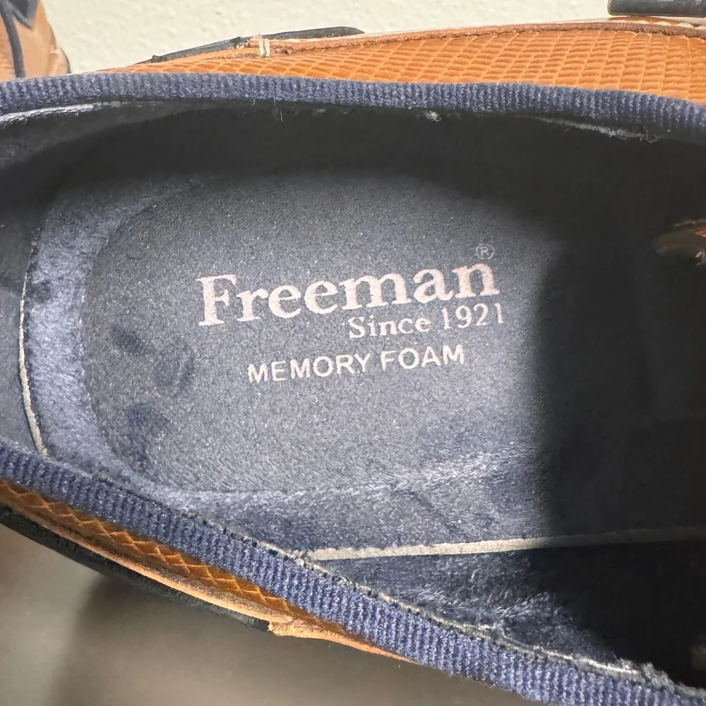 Freeman Dress Shoes Oxfords Memory Foam Wide‎ Width Comfort Casual 9W